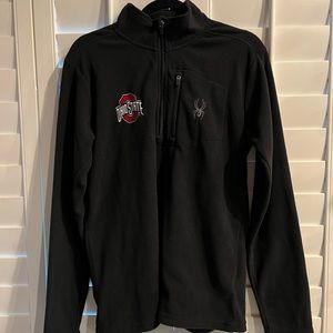 Ohio State Buckeyes Spyder 1/4 zip fleece pullover. Worn once.